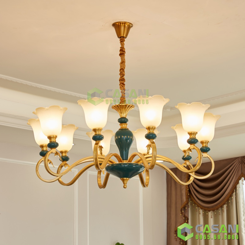Bật mí các nguyên tắc lựa chọn đèn trang trí nội thất