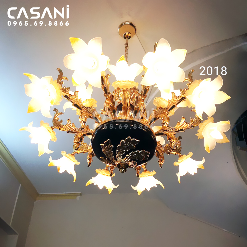 Đèn Chùm Pha Lê CCP-5088-15-R